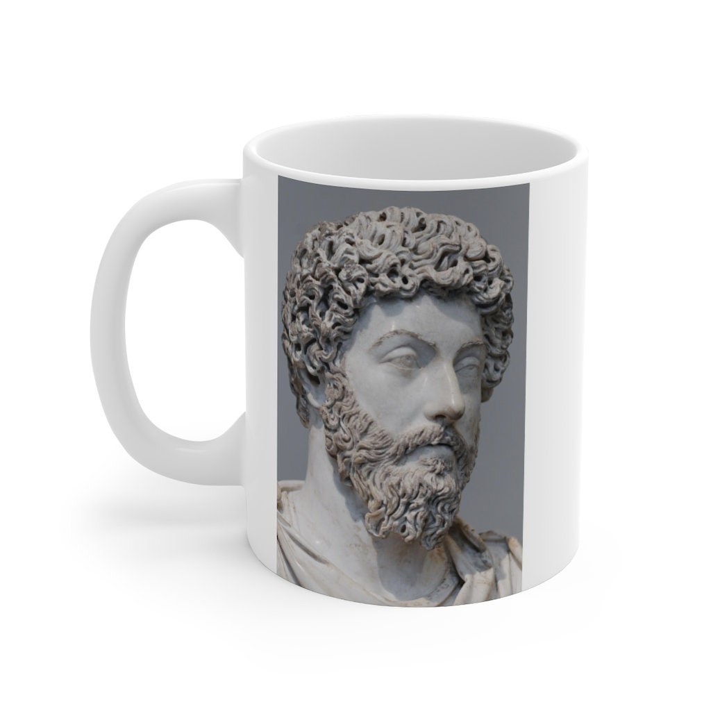 Marcus Aurelius Waste no more time arguing about what a good man should be. Be one. Ceramic Coffee Cups, 11oz, 15oz