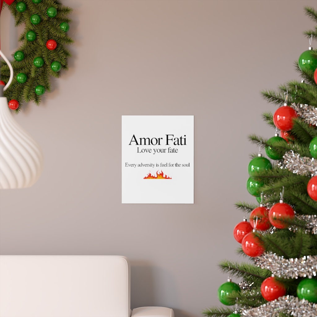 Amor Fati Premium Matte vertical posters