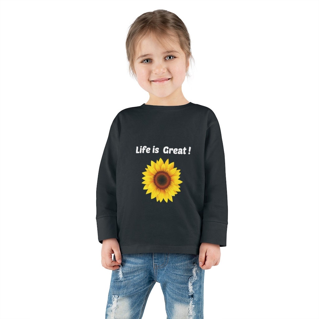Life is Great! Toddler Long Sleeve Tee