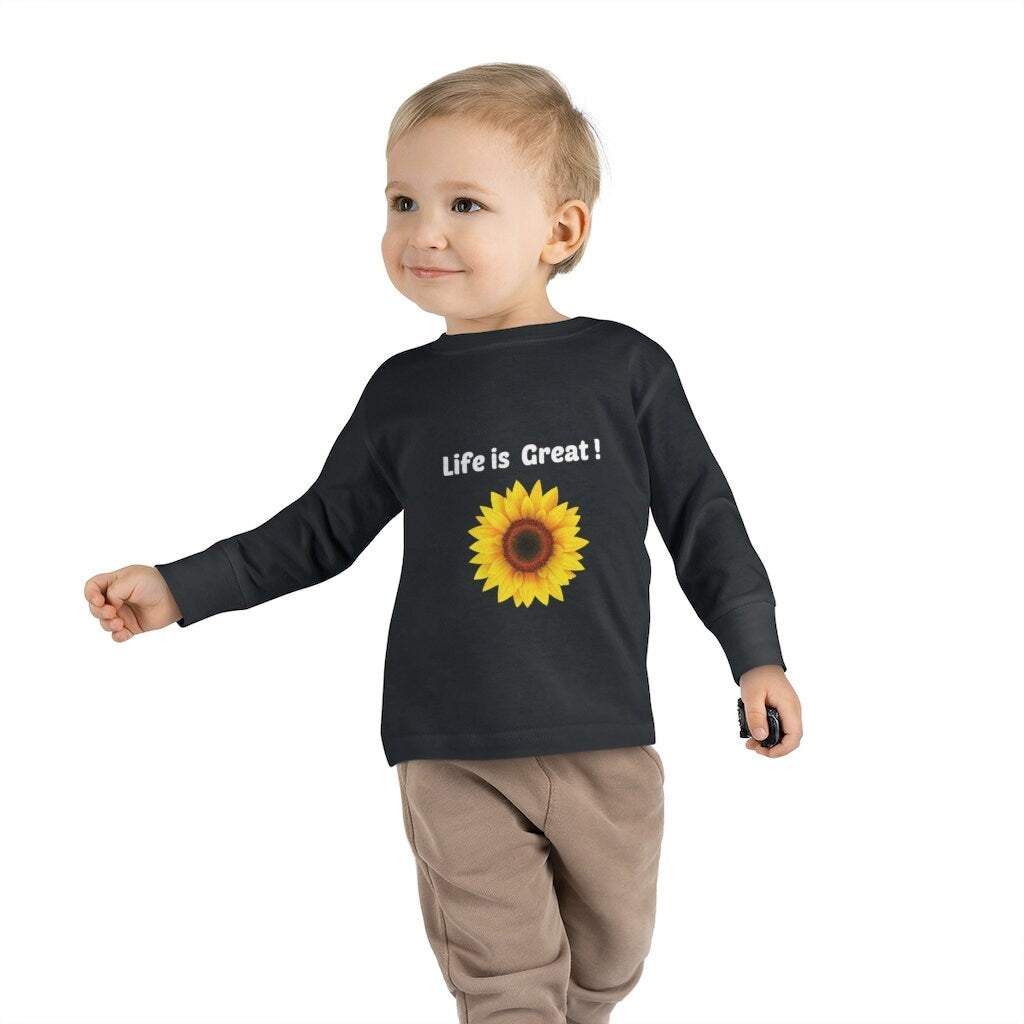 Life is Great! Toddler Long Sleeve Tee