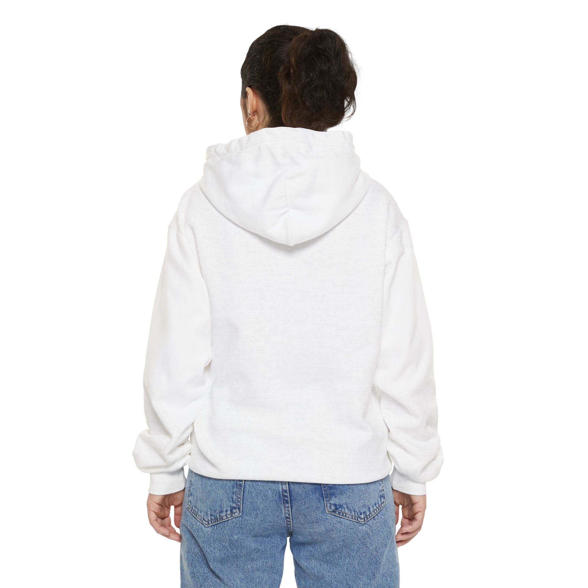 Cozy Mountain Logo Hoodie | Unisex Garment-Dyed Sweatshirt for Adventurers, Outdoor Lovers, Gift for Him/Her, Casual Wear, Autumn Fashion