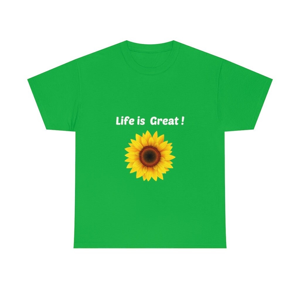 Life is Great Unisex Heavy Cotton Tee