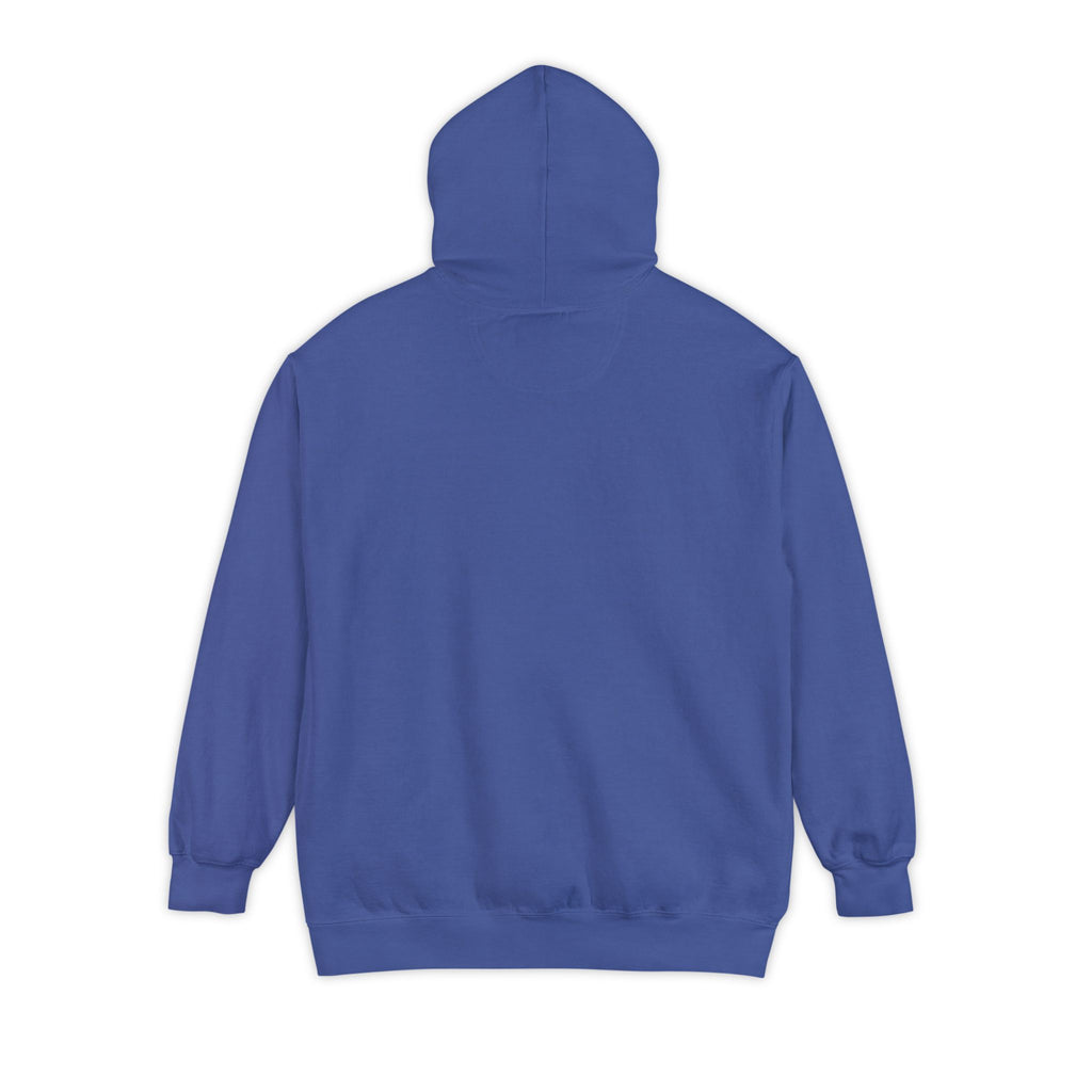 Cozy Mountain Logo Hoodie | Unisex Garment-Dyed Sweatshirt for Adventurers, Outdoor Lovers, Gift for Him/Her, Casual Wear, Autumn Fashion