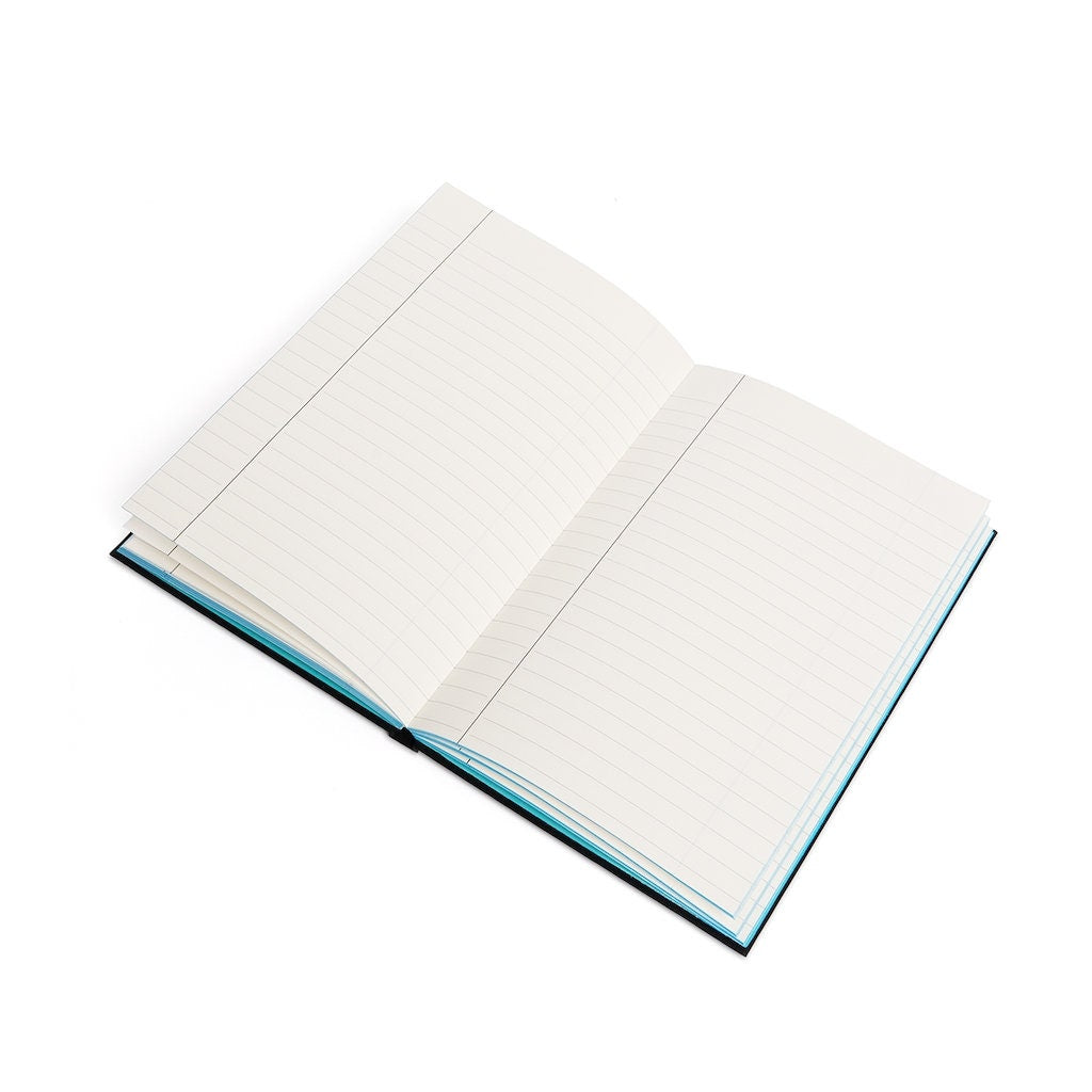 Amor Fati Stoic Color Contrast Notebook - Ruled. Marcus Aurelius