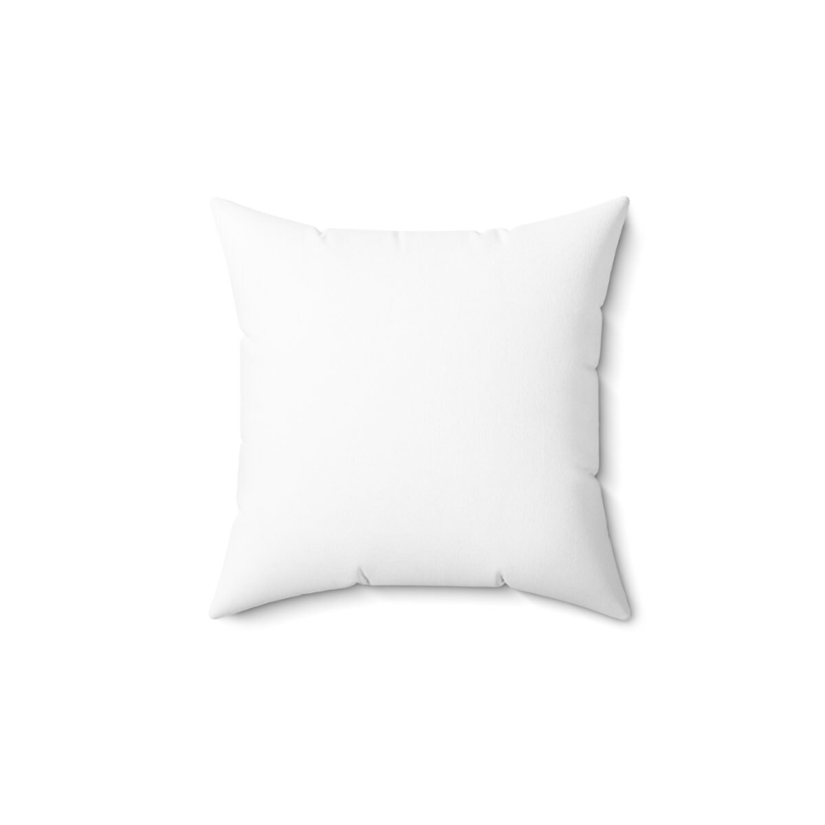 Gothic skull and flowers Polyester Square Pillow