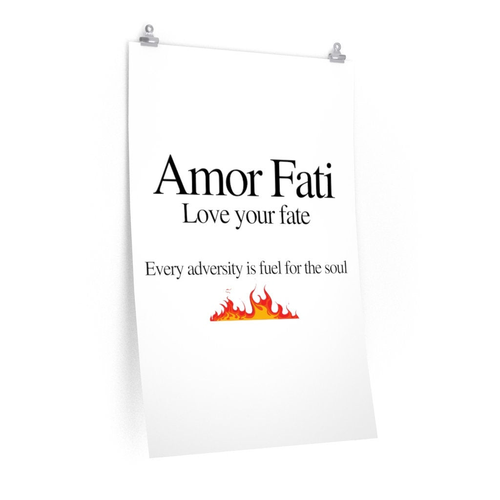 Amor Fati Premium Matte vertical posters