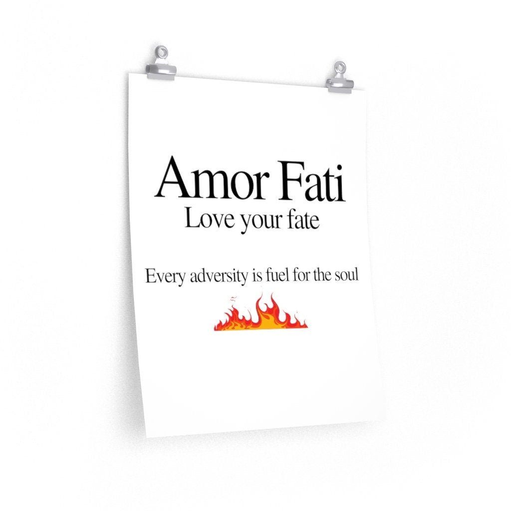 Amor Fati Premium Matte vertical posters