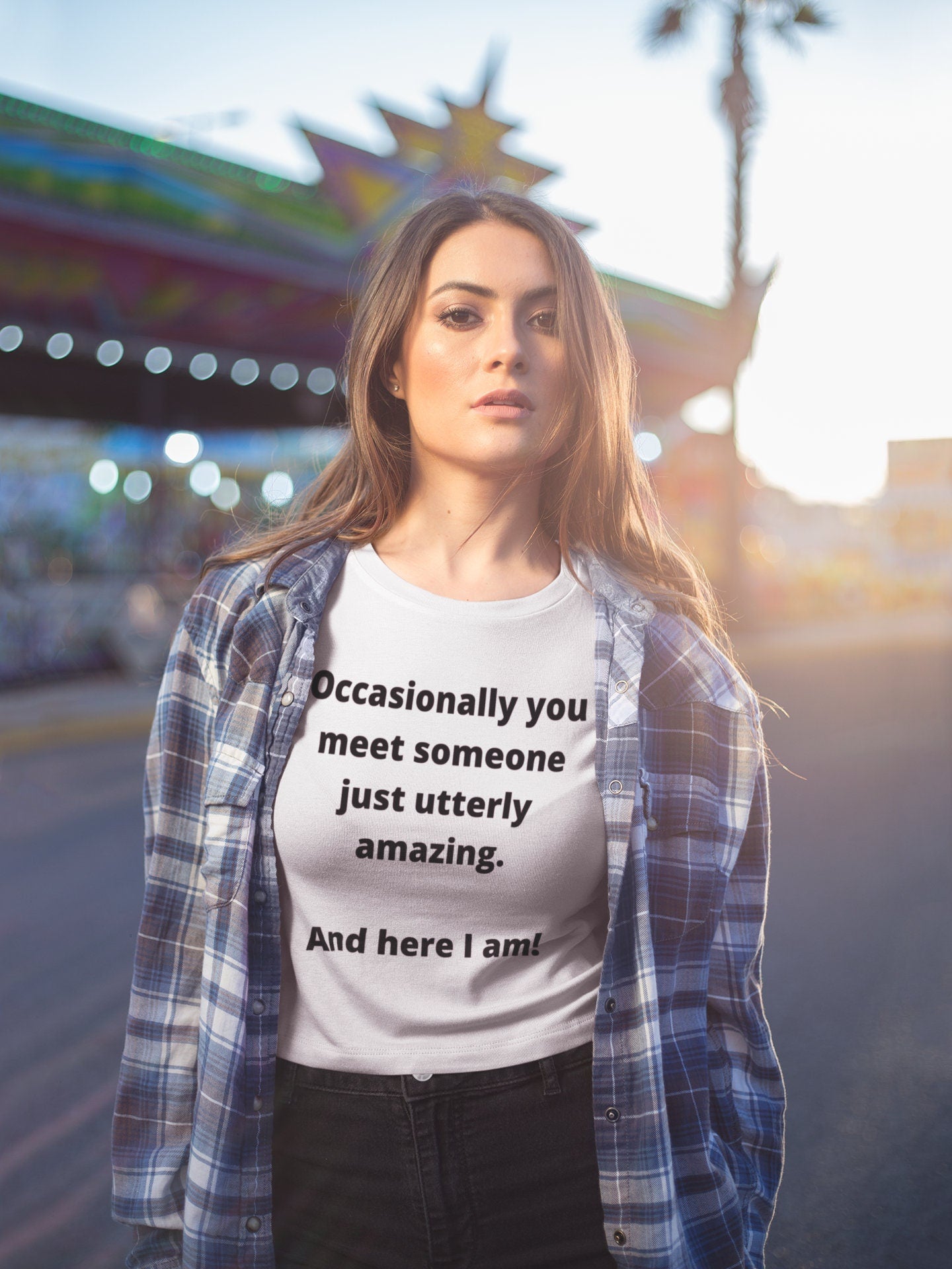 Someone utterly amazing ...me! Tshirt,attitude,amazing me,tshirts with words,tshirts with attitude,inspiration,motivational