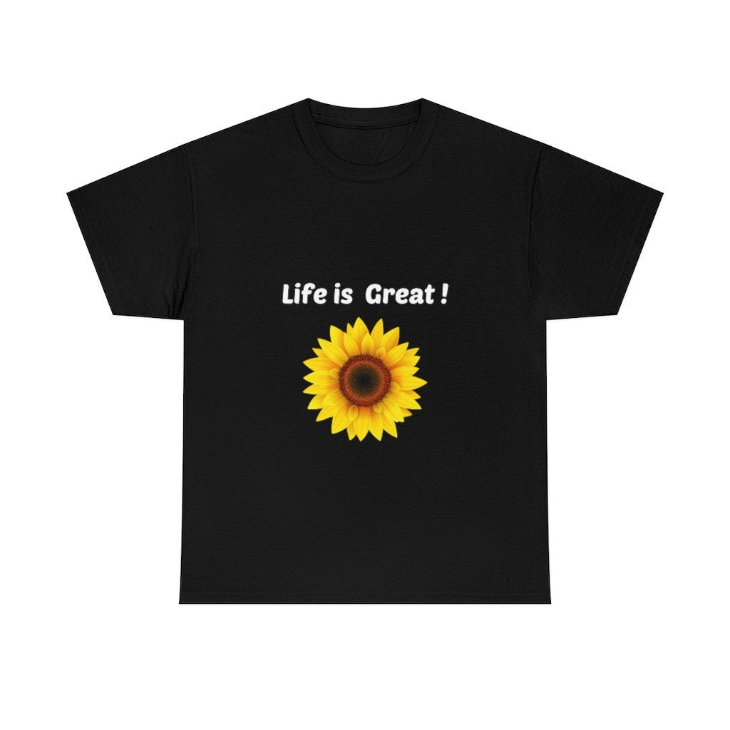Life is Great Unisex Heavy Cotton Tee