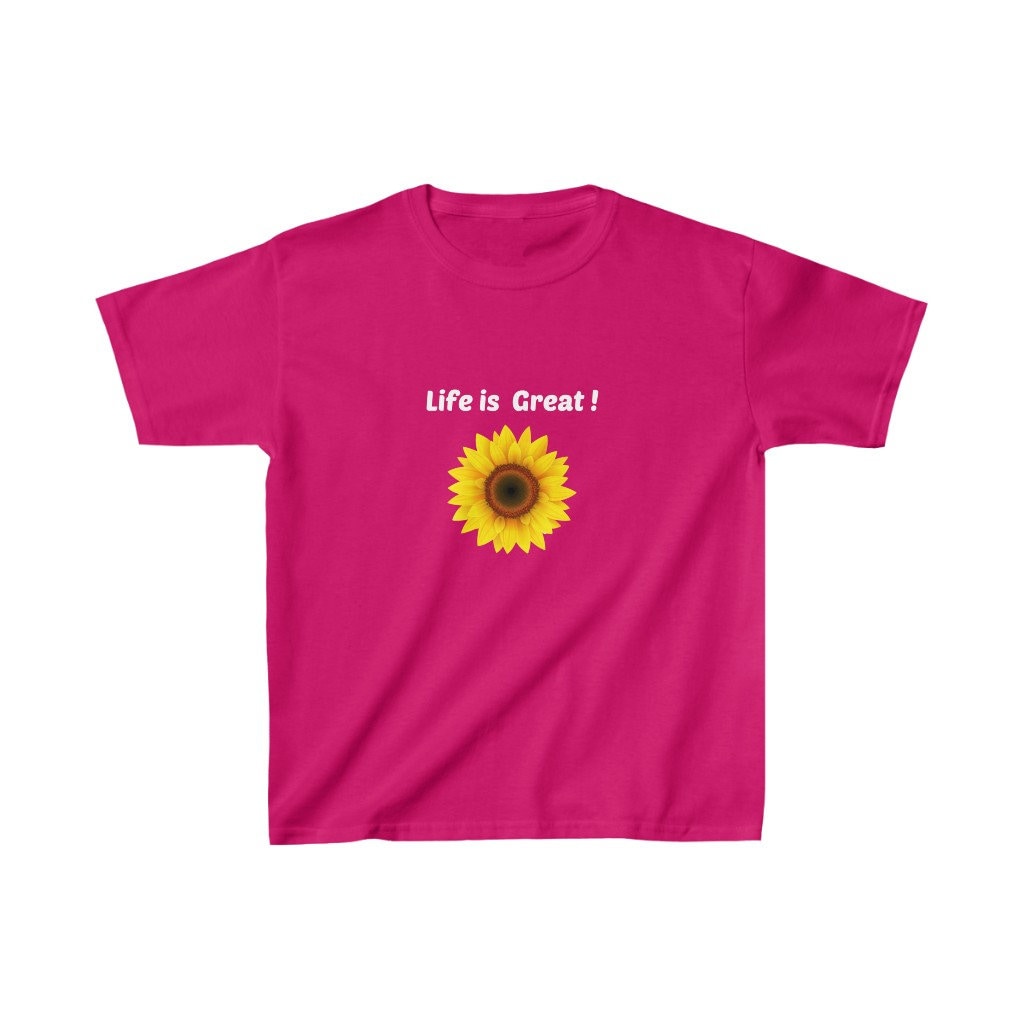 Life is Great! Kids Heavy Cotton Tee