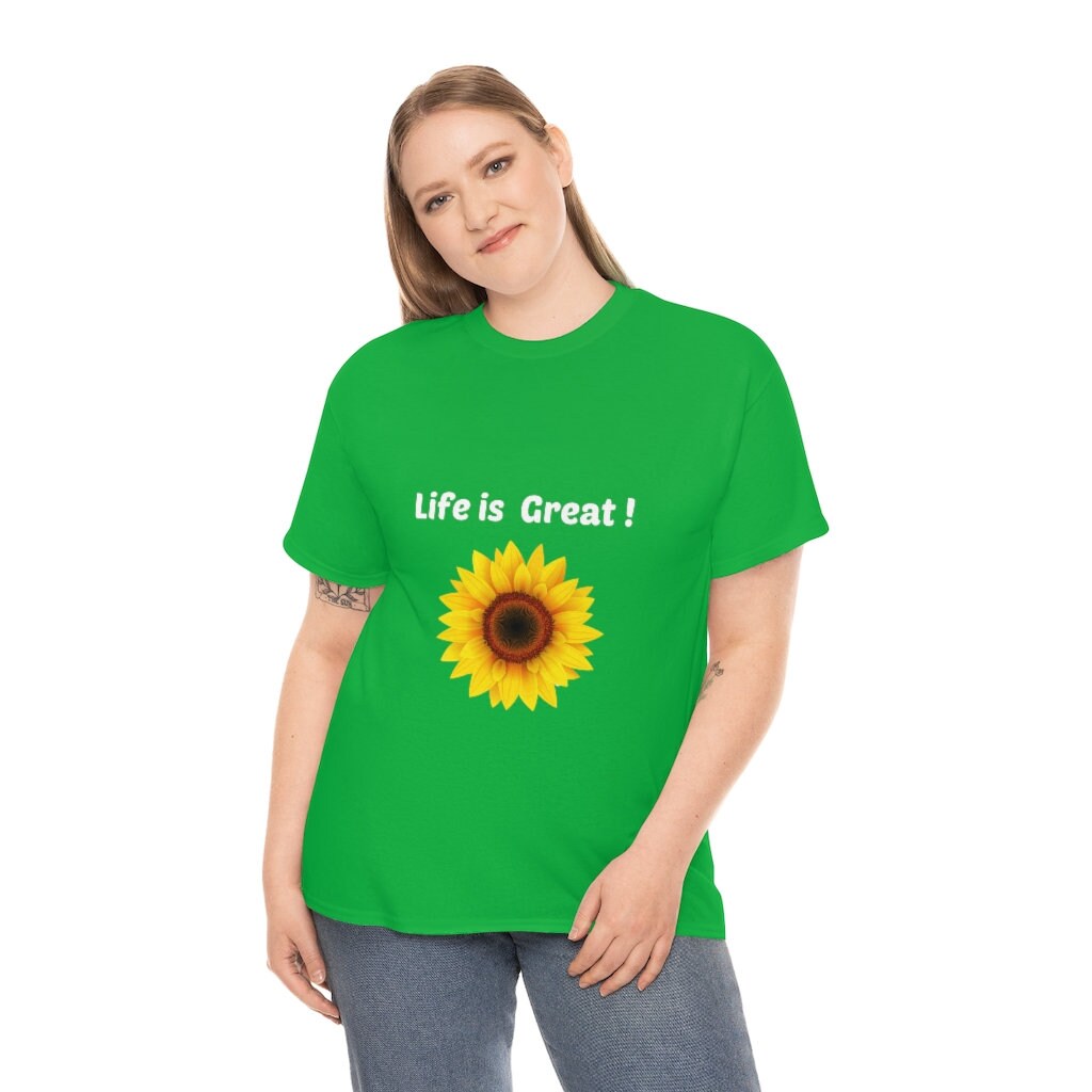 Life is Great Unisex Heavy Cotton Tee