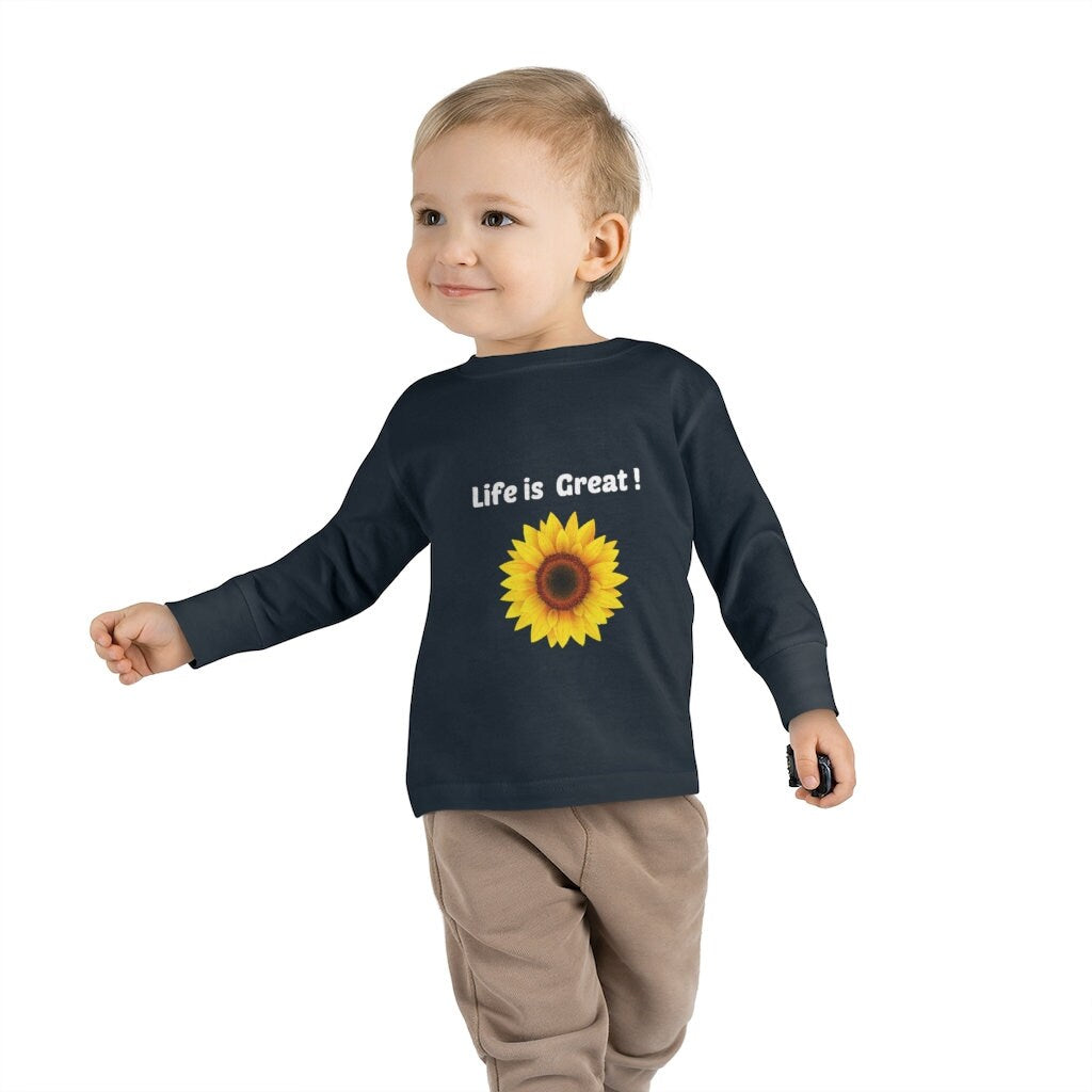 Life is Great! Toddler Long Sleeve Tee