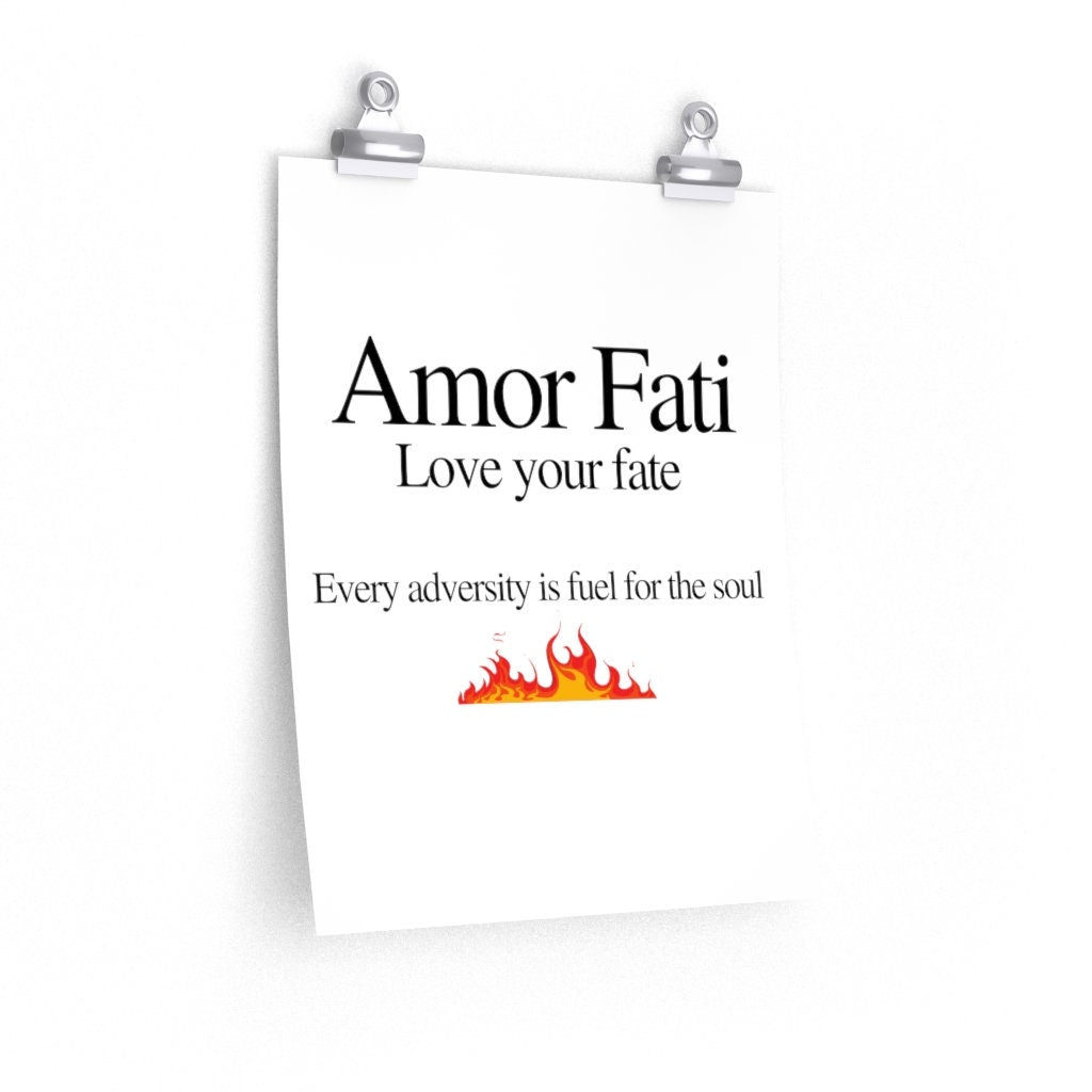 Amor Fati Premium Matte vertical posters