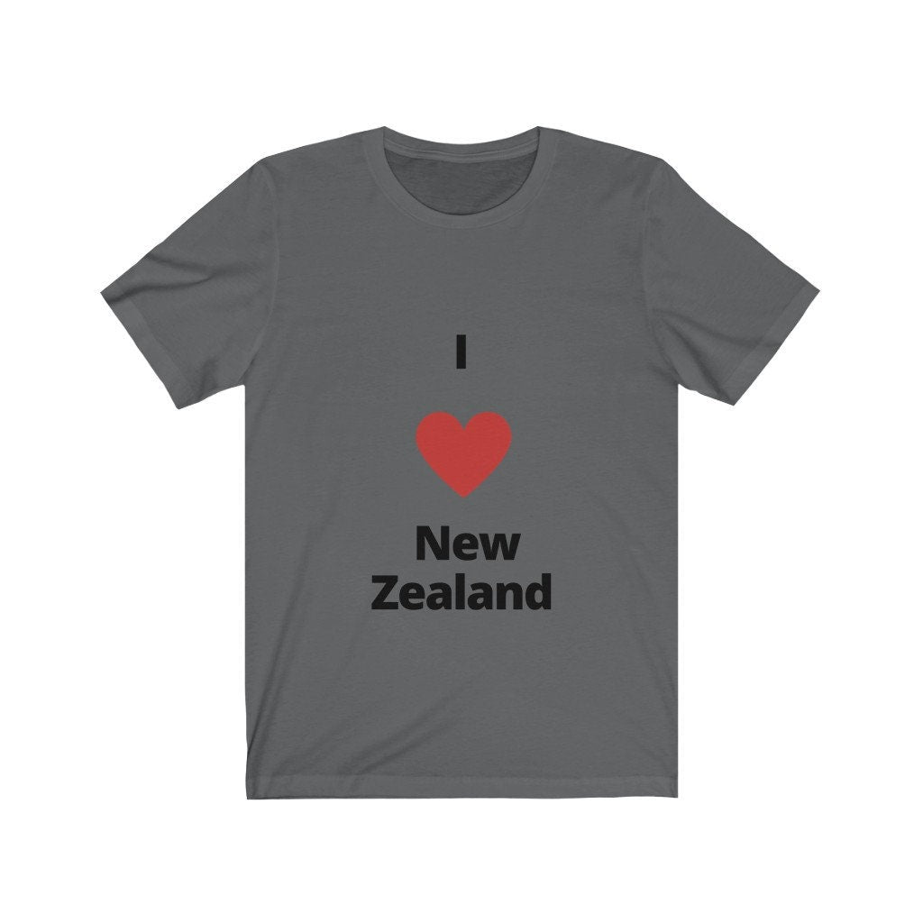 I Love New Zealand Tshirt
