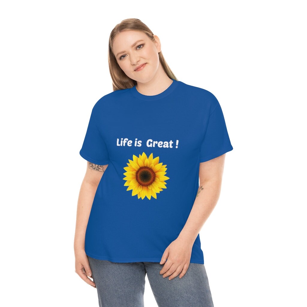 Life is Great Unisex Heavy Cotton Tee