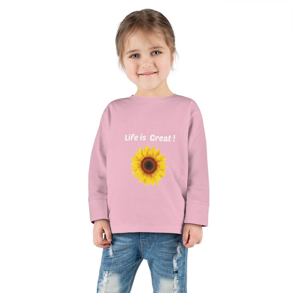 Life is Great! Toddler Long Sleeve Tee