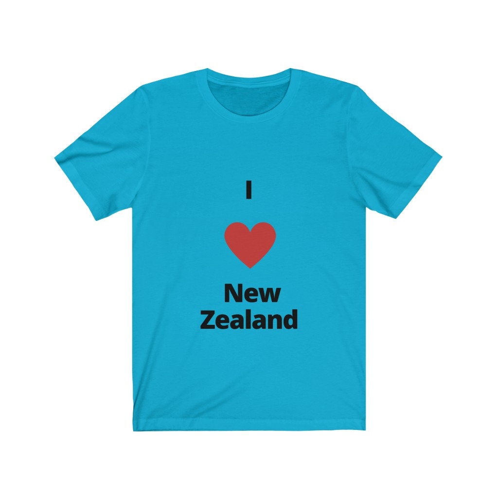 I Love New Zealand Tshirt