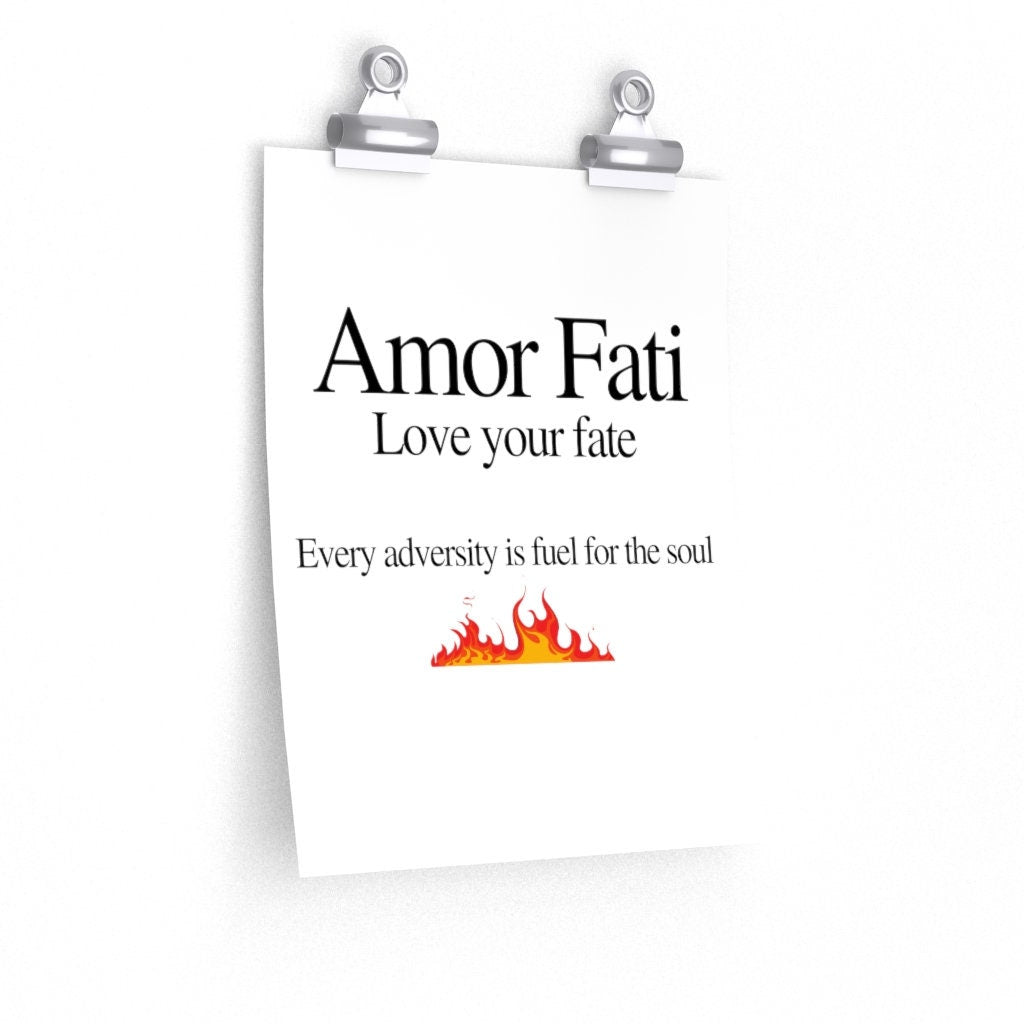 Amor Fati Premium Matte vertical posters