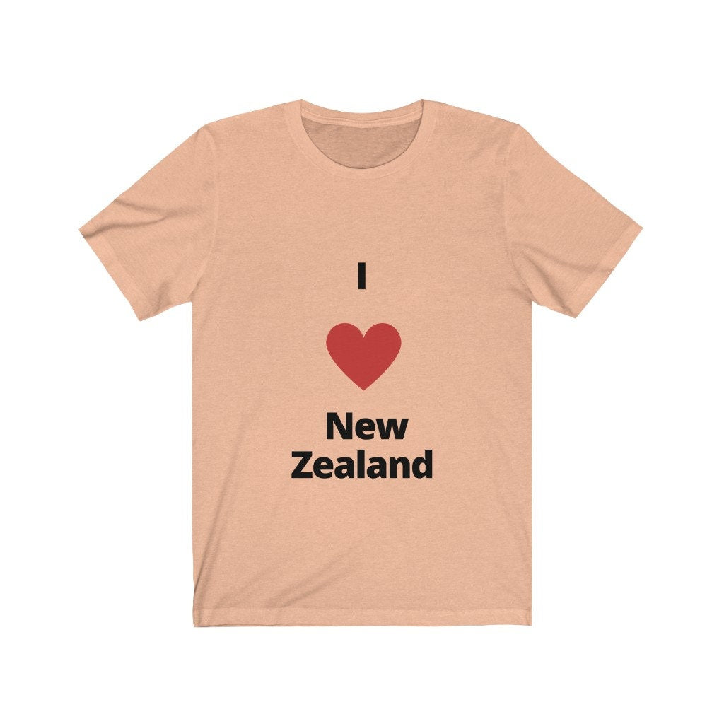 I Love New Zealand Tshirt