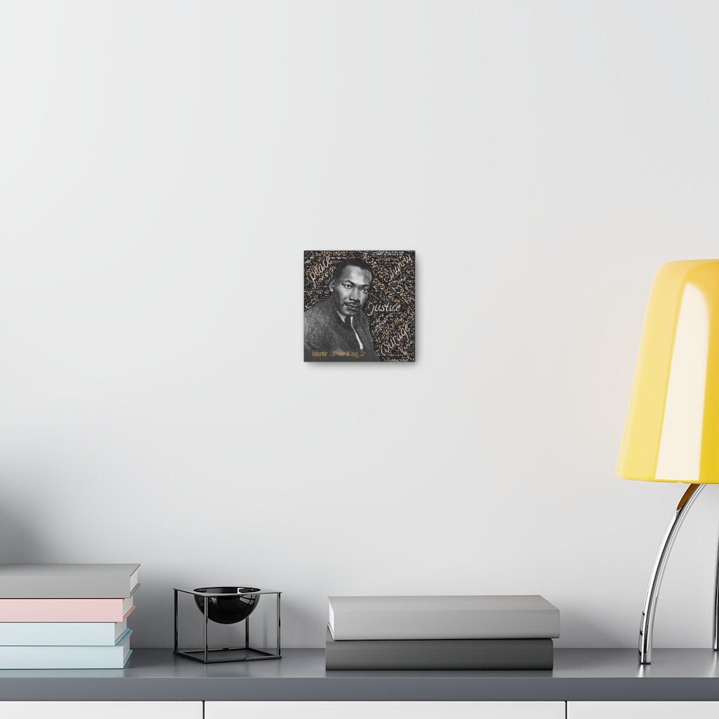 Martin Luther King Jr Canvas Gallery Wrap -inspirational-black civil rights leaders