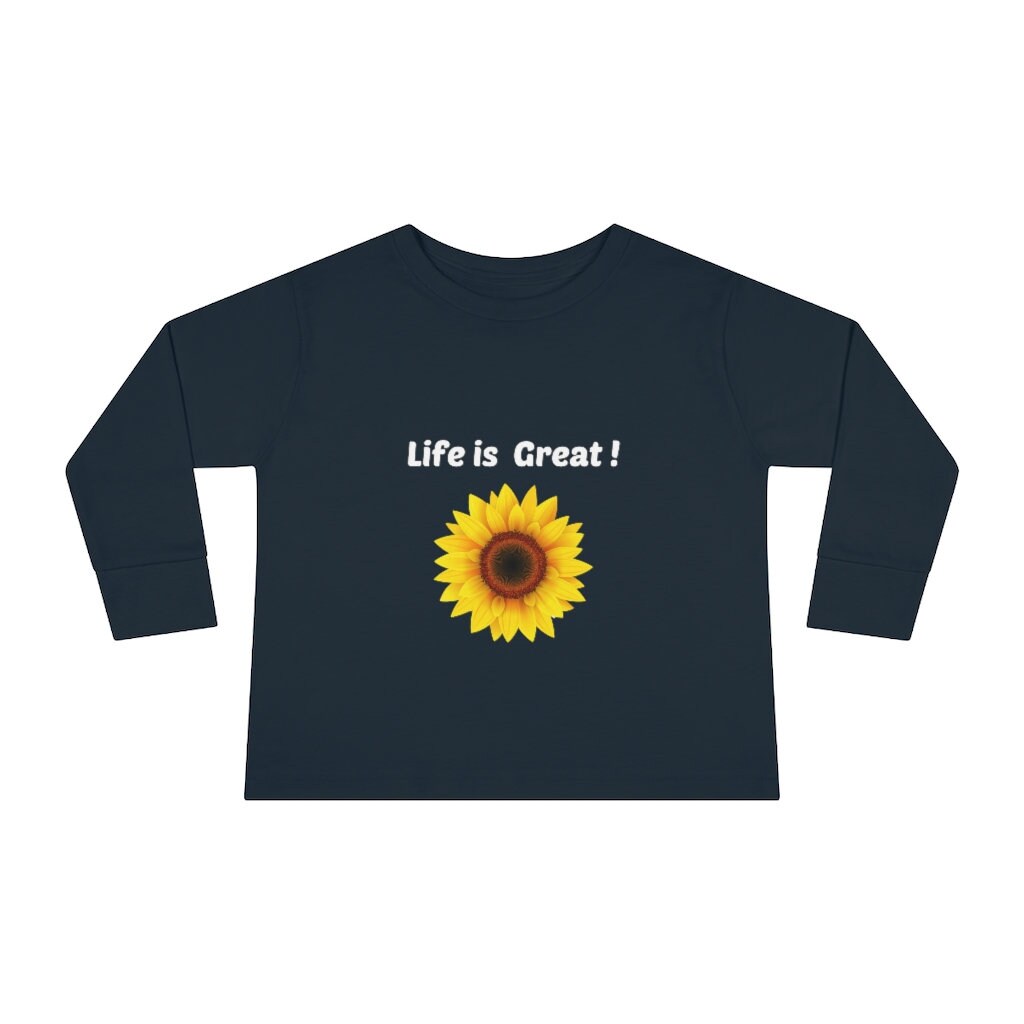 Life is Great! Toddler Long Sleeve Tee
