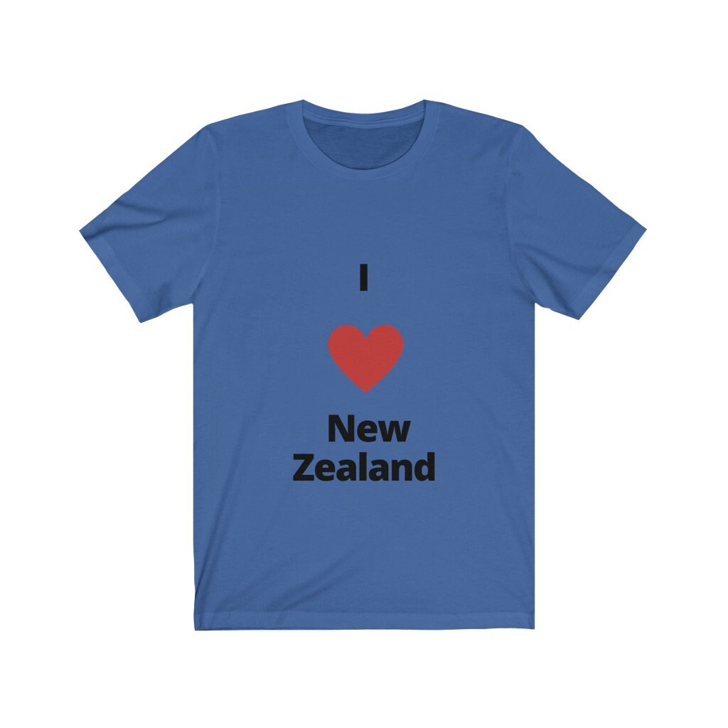 I Love New Zealand Tshirt
