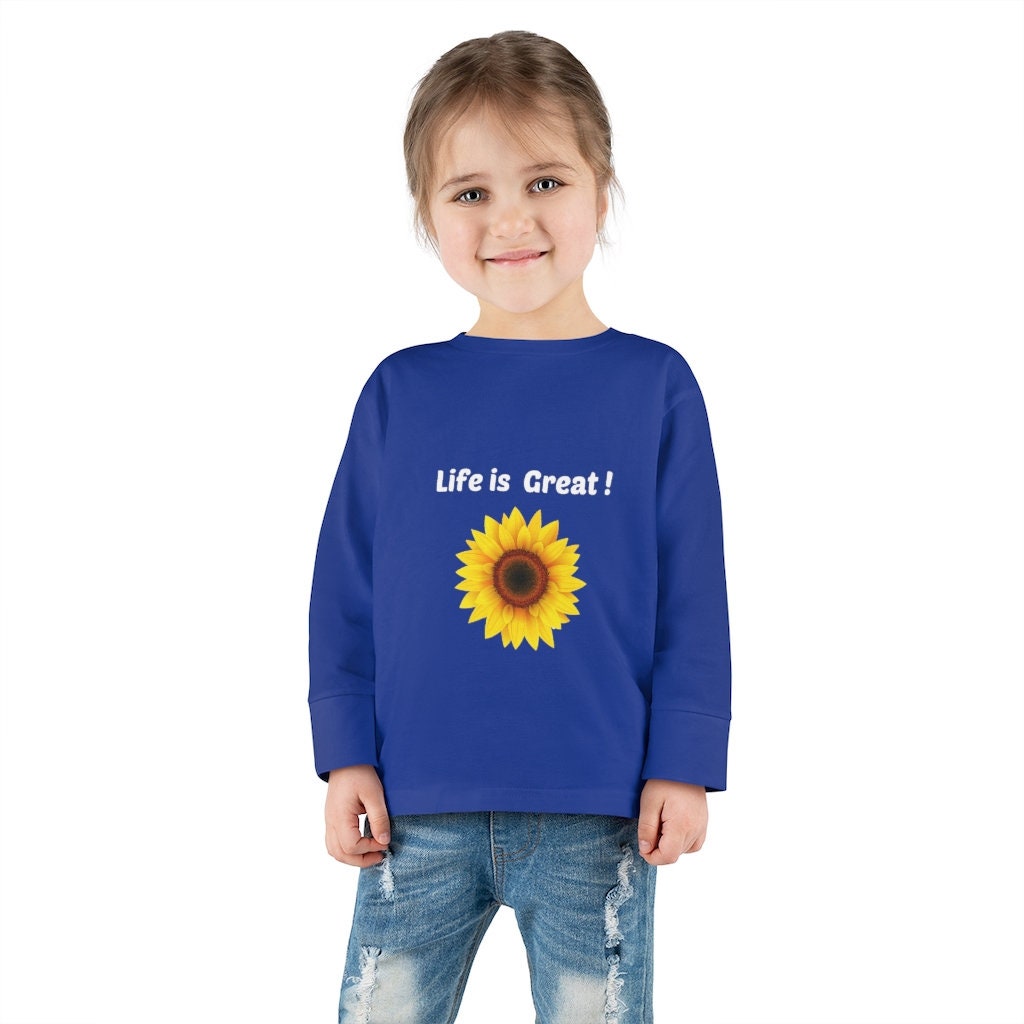 Life is Great! Toddler Long Sleeve Tee