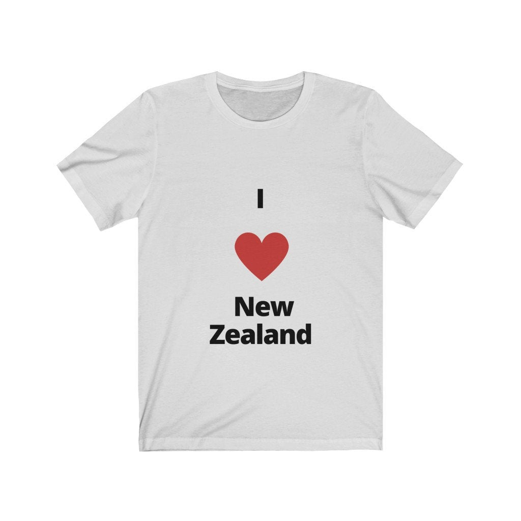 I Love New Zealand Tshirt