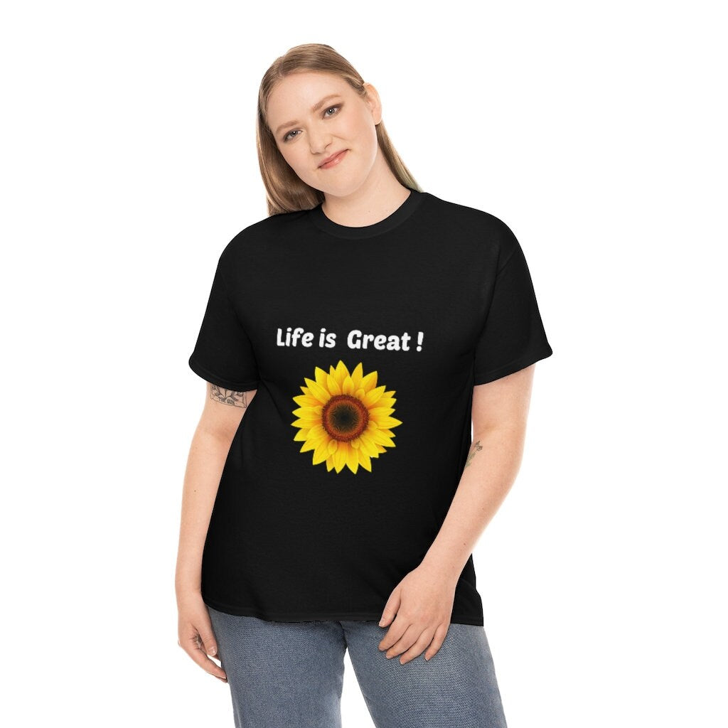 Life is Great Unisex Heavy Cotton Tee
