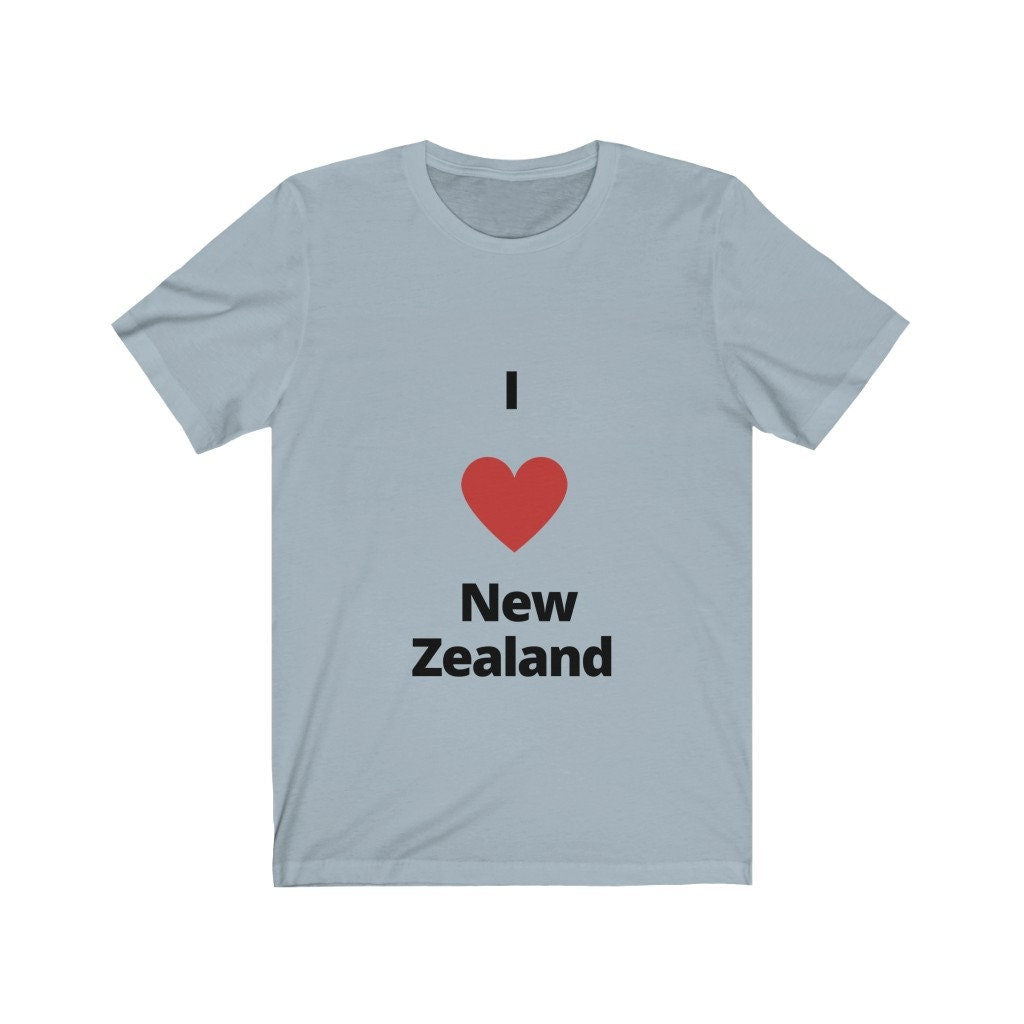 I Love New Zealand Tshirt