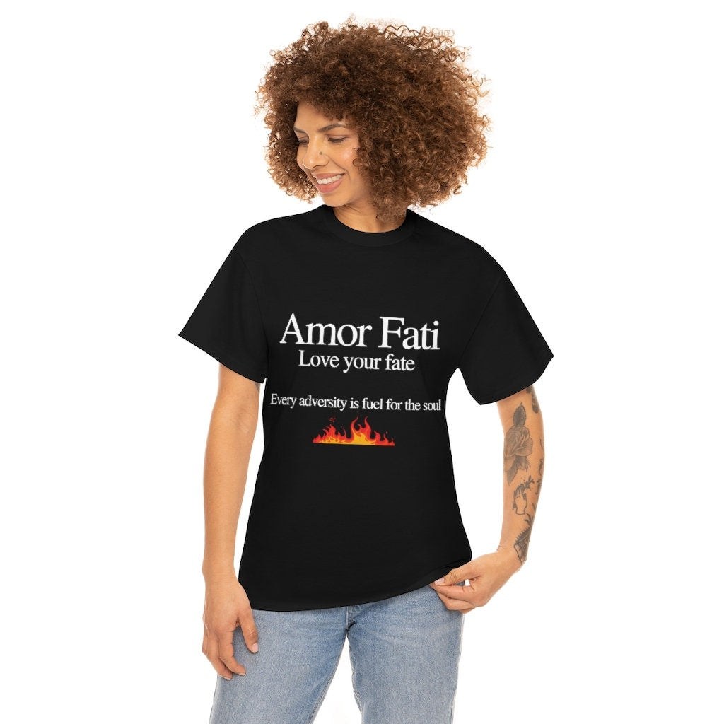 Amor Fati/Memento Mori Unisex Heavy Cotton Tee
