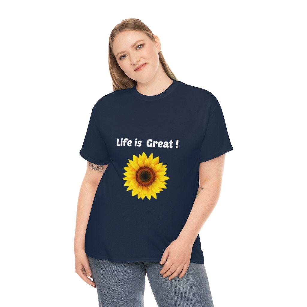 Life is Great Unisex Heavy Cotton Tee