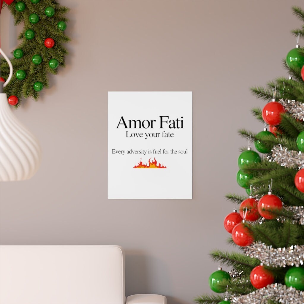 Amor Fati Premium Matte vertical posters
